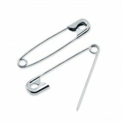 Dritz Pins, Needles & Tacks 1-1/2" Basting Pins, Nickel, 50 Pc