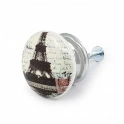 Dritz Outlet Ceramic Eiffel Tower Knob
