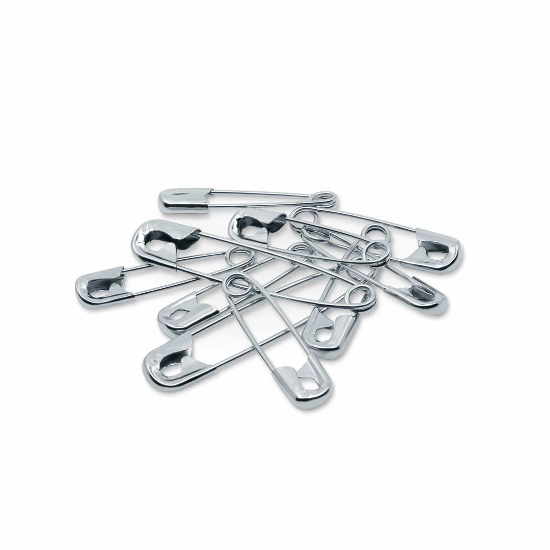Dritz Safety Pins, Assorted Sizes, Nickel, 50 Pc 7 Dritz Safety Pins, Assorted Sizes, Nickel, 50 Pc
