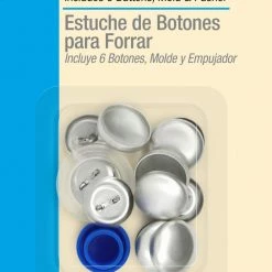 Dritz Cover Button Kit, Nickel 31 Dritz Cover Button Kit, Nickel