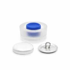 Dritz Cover Button Kit, Nickel 30 Dritz Cover Button Kit, Nickel