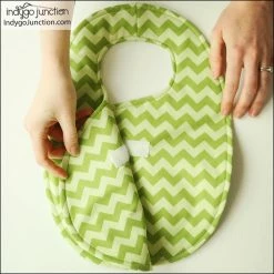 Indygo Junction Apparel Reversible Crossover Applique Bibs Pattern