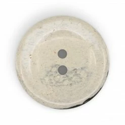 Dritz Recycled Hemp Round Button, 25mm, 2 Pc