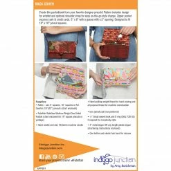 Indygo Junction Crafts & Toys Pocketbook Wristlet Fabriflair Pattern