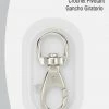 Dritz Swivel Hook, Silver Rings & Swivel Hooks