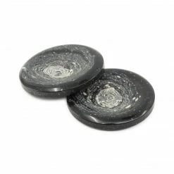 Dritz Recycled Hemp Round Button, 25mm, 2 Pc