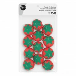 Dritz 1" Tiny Tomato Pin Cushions, 12 Pc