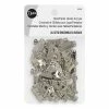 Dritz Skirt/Pants Hooks & Eyes, 24 Sets, Nickel