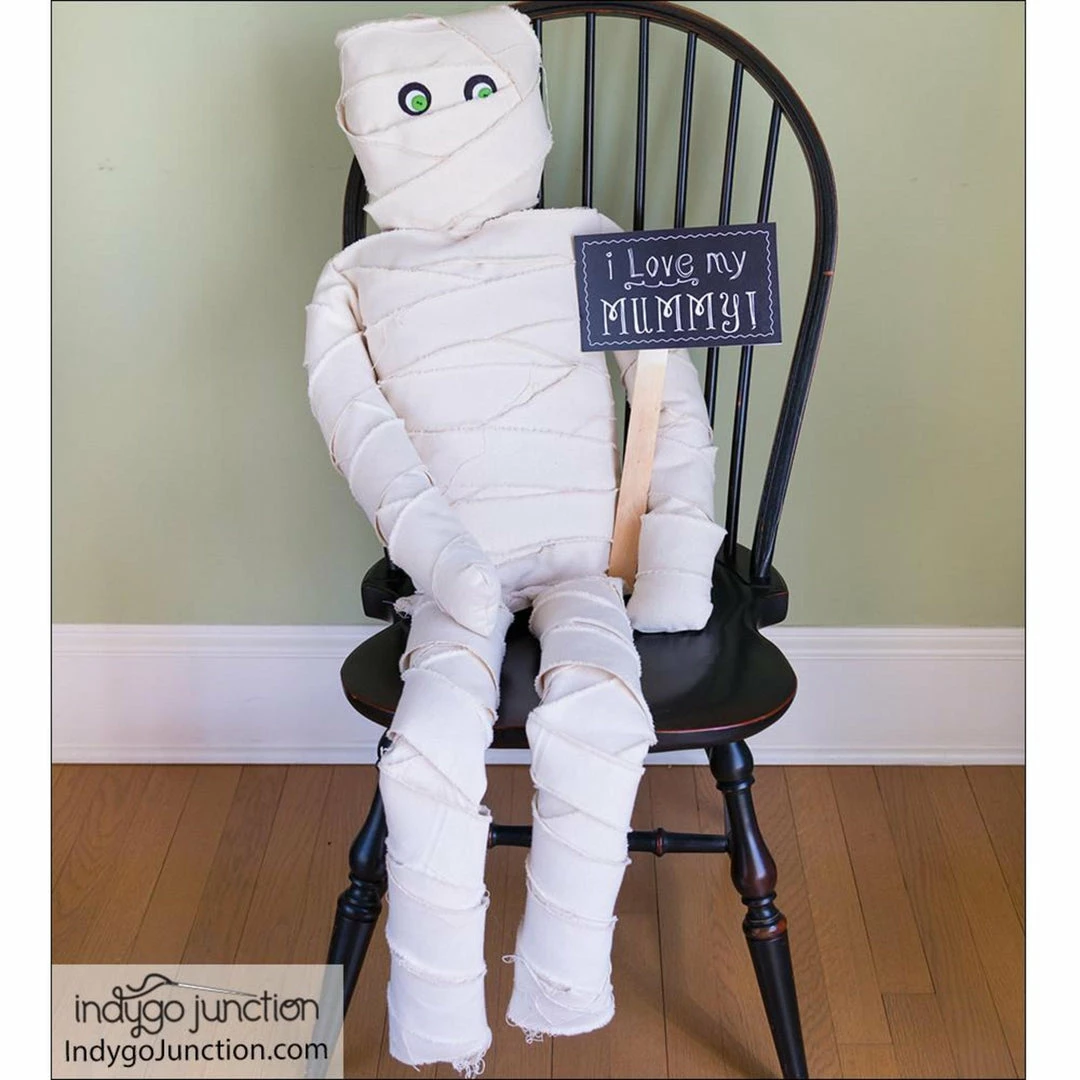 Indygo Junction I Love My Mummy Halloween Décor Pattern, PDF Download Crafts & Toys 6 Indygo Junction I Love My Mummy Halloween Décor Pattern, PDF Download Crafts & Toys