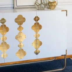 Dritz Smooth Quatrefoil Corners, Small, 4 Pc