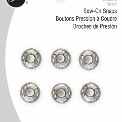 Dritz Snap Fasteners, 6 Sets