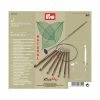 Prym Tunisian Crochet Hook Set, Natural, 3.5-8mm Crochet Hooks