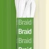 Dritz 1/8" White Braided Elastic, 4 Yd