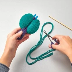 Prym 2-in-1 Pompom Maker, Large Yarn Accessories 15 Prym 2-in-1 Pompom Maker, Large Yarn Accessories