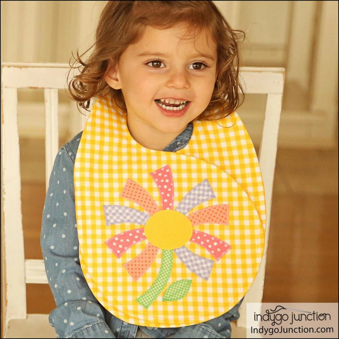 Indygo Junction Apparel Reversible Crossover Applique Bibs Pattern 6 Indygo Junction Apparel Reversible Crossover Applique Bibs Pattern