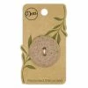 Dritz Recycled Coffee Round Button, 34mm, Medium Brown Buttons & Cover Buttons 2 Dritz Recycled Coffee Round Button, 34mm, Medium Brown Buttons & Cover Buttons