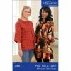 Indygo Junction Apparel Mod Top & Tunic Pattern, Shippable