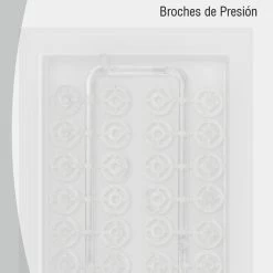 Dritz 5/16" Sew-On Snaps, 12 Sets, Clear