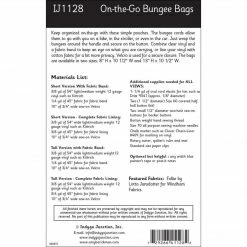 Indygo Junction On-the-Go Bungee Bags Pattern, PDF Download Purses & Accessories
