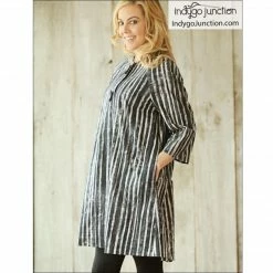Indygo Junction Sophia Swing Coat Pattern Apparel