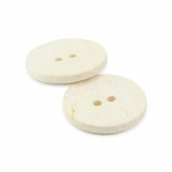 Dritz Recycled Cotton Round Button, 23mm, 2 Pc 84 Dritz Recycled Cotton Round Button, 23mm, 2 Pc