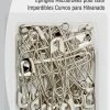 Dritz 2" Curved Basting Pins, Nickel, 40 Pc Pins, Needles & Tacks