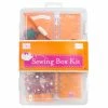 Dritz Sewing Kits Essential Sewing Box Kit, Orange