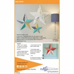 Indygo Junction Crafts & Toys Wall Art Star Fabriflair Pattern