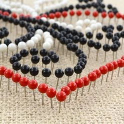 Dritz 15mm Map Pins, Assorted, 100 Pc Pins & Accessories