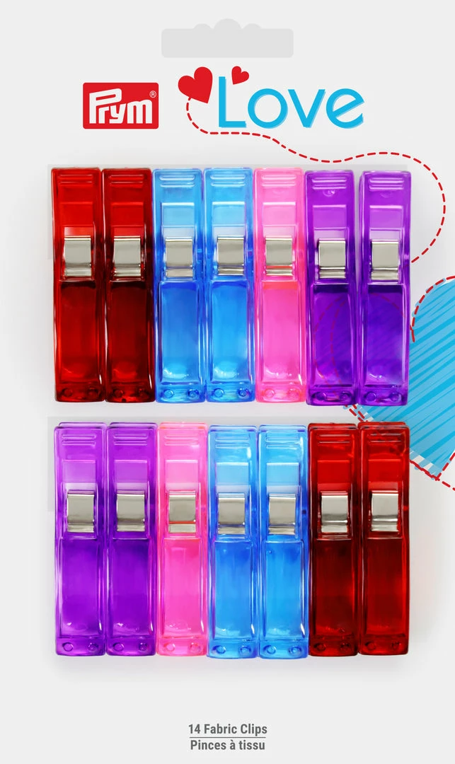 Prym Scissors & Tools Large Fabric Clips, 14 Pc 3 Prym Scissors & Tools Large Fabric Clips, 14 Pc