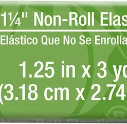 Dritz Elastics 1-1/4" Non-Roll Elastic, White