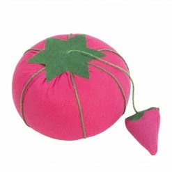 Dritz Tomato Pin Cushions With Strawberry Emery, 3-Pack