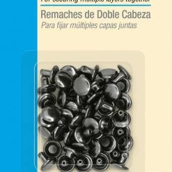 Dritz Double-Cap Rivets, 24 Sets