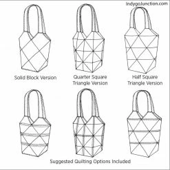 Indygo Junction Purses & Accessories Tote-All Patchwork Tote Pattern