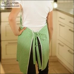 Indygo Junction Kitchen Shirt Tales Recycled Apron Pattern