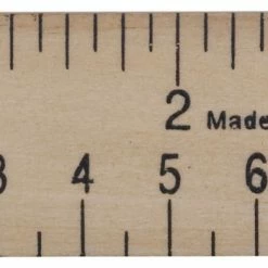 Dritz Wood Yardstick With Metal Tips 10 Dritz Wood Yardstick With Metal Tips