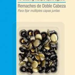 Dritz Double-Cap Rivets, 24 Sets