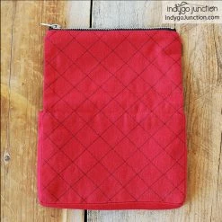 Indygo Junction Quilted Chevron Travel Tech Pouch Pattern, PDF Download Purses & Accessories