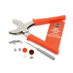 Dritz Plastic Snap Pliers For Size 20 Snaps, Orange Fastener Tools