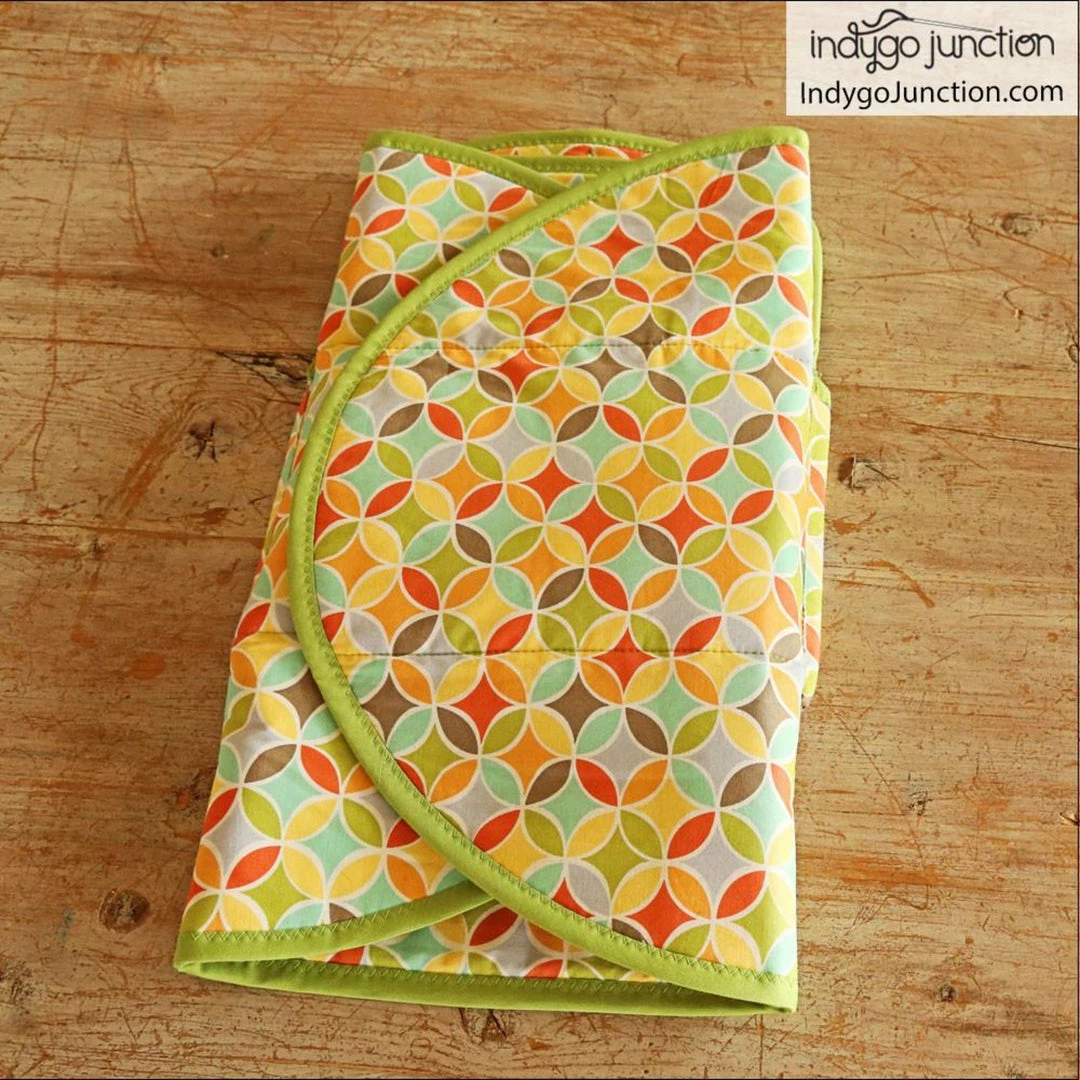 Indygo Junction Take-Along Diaper Changing Mat Pattern Home & Storage 7 Indygo Junction Take-Along Diaper Changing Mat Pattern Home & Storage
