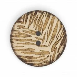 Dritz Sustainable Coconut Round Button, 30mm Buttons & Cover Buttons