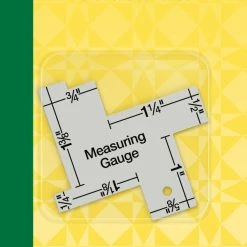 Dritz Quilting Accessories Measuring Gauge, 1/8