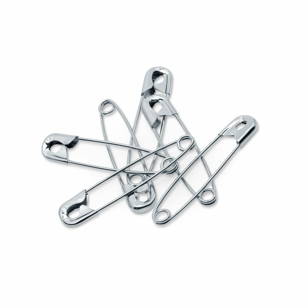 Dritz 1-1/2" Safety Pins, Nickel Pins & Accessories 6 Dritz 1-1/2" Safety Pins, Nickel Pins & Accessories