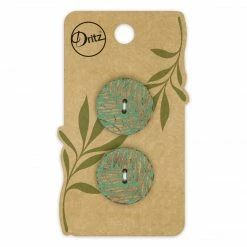 Dritz Sustainable Coconut Round Button, 23mm, 2 Pc Buttons & Cover Buttons