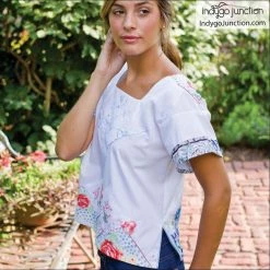 Indygo Junction Apparel Hankie Pillowcase Shirt Pattern, PDF Download
