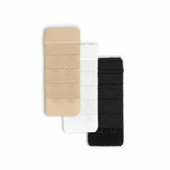 Dritz 1-1/4" Soft Bra-Back Extenders, Assorted, 3 Pc