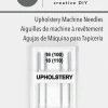 Dritz Pins & Needles Upholstery Machine Needles, Size 16 & 18, 4 Pc