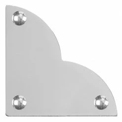 Dritz Smooth Quatrefoil Corners, Large, 4 Pc Campaign Hardware