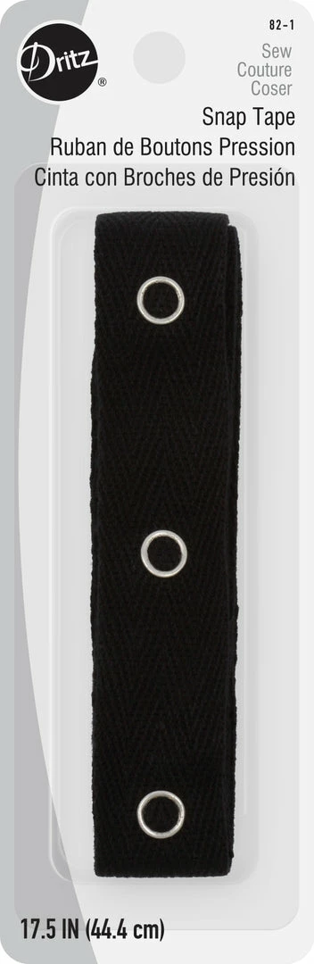 Dritz 17-1/2" Snap Tape, 12 Snaps 7 Dritz 17-1/2" Snap Tape, 12 Snaps
