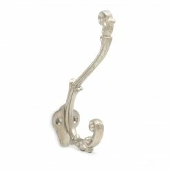 Dritz Metal Baroque Wall Hook, Silver 7 Dritz Metal Baroque Wall Hook, Silver
